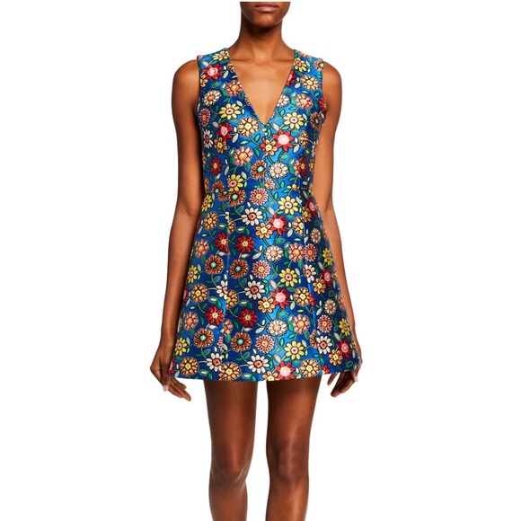 Alice + Olivia Dresses & Skirts - Alice + Olivia Patty Lantern V Neck Mini Dress - New With Tags!